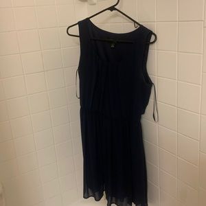 Navy blue dress